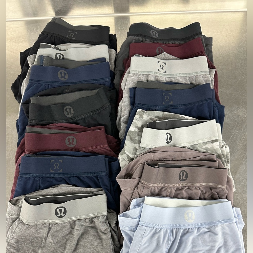 14 pairs of lululemon Gently used men’s Size Large underwear